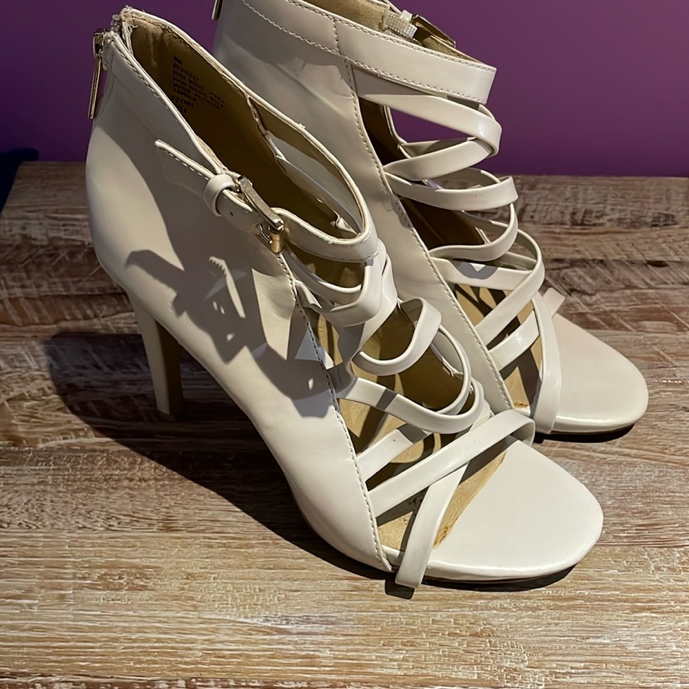 A.n.a white heels